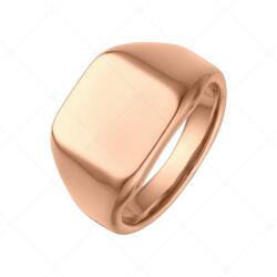  BALCANO - Larry / Gravírozható pecsétgyűrű, 18K rozé arany bevonattal / 68 mm
