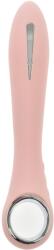 STD Vibrator Electro-Shock&Vibrations 10 Frecvente Roz Silicon USB 20 cm Vibrator