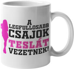A legfullosabb csajok Teslát vezetnek bögre (a-legfullosabb-csajok-teslat-vezetnek-bogre)