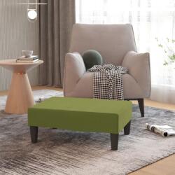 vidaXL Taburet, verde deschis, 78x56x32 cm, catifea (337690) Canapea