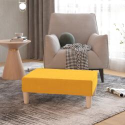 vidaXL Taburet, galben, 78x56x32 cm, material textil (337682) Canapea