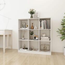 vidaXL Bibliotecă/Separator cameră alb 104x33, 5x110 cm lemn masiv pin (809973) Biblioteca