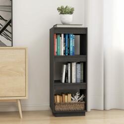 vidaXL Bibliotecă/Separator cameră gri 40x35x103 cm lemn masiv de pin (810846) Biblioteca