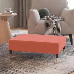vidaXL Taburet, roz, 78x56x32 cm, catifea (337702) Canapea