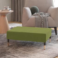 vidaXL Taburet, verde deschis, 78x56x32 cm, catifea (337701) Canapea