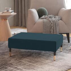 vidaXL Taburet, albastru, 78x56x32 cm, catifea (337697) Canapea
