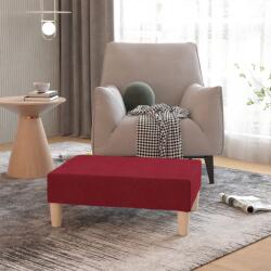 vidaXL Taburet, roșu vin, 78x56x32 cm, material textil (337683) Canapea