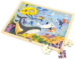 Viga Toys Puzzle viata marina, 48 de piese, viga (44583) - bekid