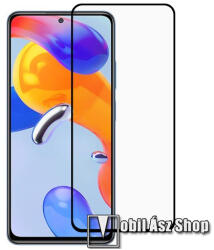 Xiaomi Redmi Note 11 Pro 4G (Global version), Redmi Note 11 Pro 5G (Global version), Note 11E Pro, Üvegfólia, 9H, 0, 33mmm, Full glue, Full cover, Fekete