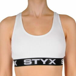  Styx Fehér sport női melltartó (IP1061) - méret L