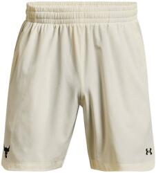 Under Armour Project Rock Férfi sport rövidnadrág Under Armour PJT ROCK WOVEN SHORTS barna 1361613-279 - XXL