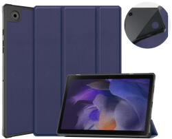 LEATHER Flip din Samsung Galaxy Tab A8 (SM-X205 / SM-X200) albastra