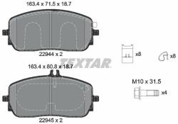 TEXTAR set placute frana, frana disc TEXTAR 2294401 (2294401)