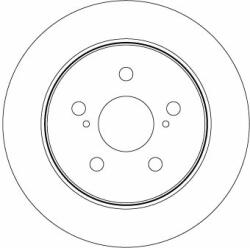 TRW Disc frana TRW DF8335 (DF8335) - automobilus