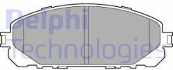 DELPHI set placute frana, frana disc DELPHI LP3271 (LP3271)