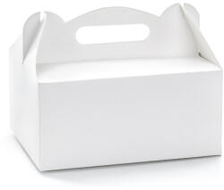 PartyDeco S. r. o Tortadoboz, fehér, 10 db/csomag