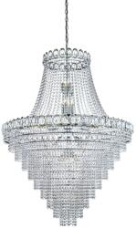 Searchlight 1711-102CC CRYSTAL - 28LT TIERED CHANDELIER, CLEAR CRYSTAL DRESSING, CHROME FRAME