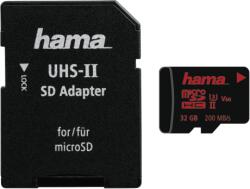 Hama microSDHC 32GB C10/UHS-II/U3/V60 (124187)