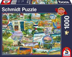 Schmidt Spiele Travel Stickers 1000 db-os (58984)