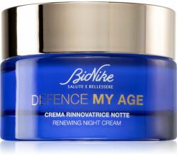 BioNike Defence My Age cremă de noapte anti-îmbătrânire pentru toate tipurile de ten 50 ml