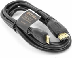Accura ACC2109 HDMI - Mini HDMI kábel 1.8m - Fekete (ACC2109)