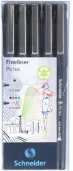 Schneider Fineliner Schneider Pictus 5 buc/portofel (LIN070)