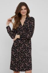 Sisley rochie culoarea negru, mini, evazată PPYY-SUD1ZG_99X (4OIJLV00B.64N)