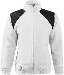 MALFINI Hanorac din fleece Jacket Hi-Q - Albă | L (5060015)