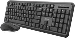 Trust Tastatura KIT TASTATURA + MOUSE WIRELESS TKM-350 BLACK (24008) - vexio