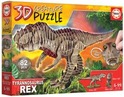 Educa 3D пъзел Educa от 82 части - T-Rex (EDU19182)