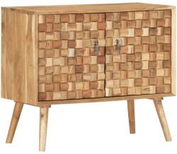 vidaXL Servantă, 75 x 35 x 65 cm, lemn masiv de acacia (287439) Comoda