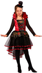 Widmann Costum vampirita regina 5 - 7 ani / 128 cm Costum bal mascat copii