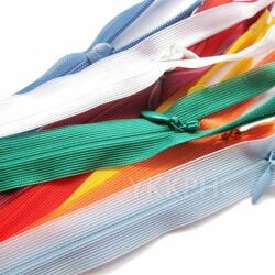YKK Fermoar ascuns pentru rochii, fuste, topuri si haine de seara, spira din plastic #2, nedetasabil YKK (CHC-26)