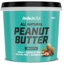 Biotech Peanut Butter Mogyoróvaj Smooth (krémes) 1000g - nutri1