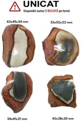 Jasp Policrom Mineral Natural Neregulat - 43-63 x 38-52 x 22-30 mm - ( XXL ) - Unicat