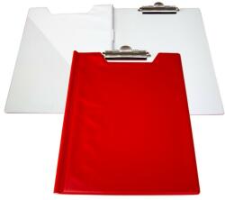 Panta Plast Clipboard dublu bicolor rosu (ACLI010)