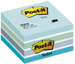 Post-it Cub notite adezive 76x76mm 450 file cub Post-it albastru (ANOT027)