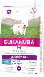 EUKANUBA Daily Care száraz kutyaeledel érzékeny bőrre 2, 3kg