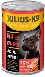 Julius-K9 Julius - K9 kutya konzerv adult marha&répa 12x1240g