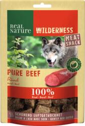 REAL NATURE Wilderness kutya jutalomfalat Pure Beef marha 150g