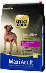 SELECT GOLD Sensitive kutya szárazeledel maxi adult ló&tápióka 4kg