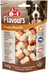 8in1 Flavours Meaty Biscuits kutya jutalomfalat 100g