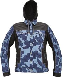 CERVA Munkaruha felső kapucnival NEURUM CAMOUFLAGE - Sötétkék | 60 (0351000641060)