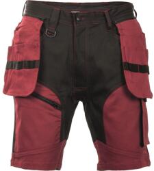 CERVA Férfi munkás rövidnadrág KEILOR - Piros | 50 (0357000520050)