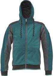 CERVA Férfi cipzáras felső kapucnival DAYBORO - Olajzöld | M (0306007455002)