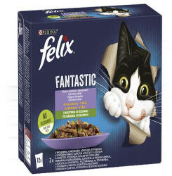 Nesle Felix Fantastic Multipack Házias Válogatás Zöldségekkel Aszpikban 12x85g