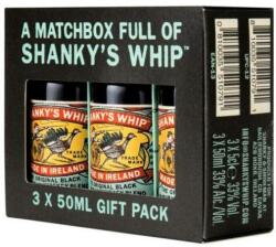 BIGGAR & LEITH Shanky's Whip Black Irish Whiskey Likőr Matchbox Mini Pack [0, 15L|33%] - idrinks