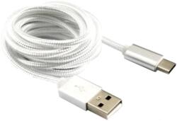 SBOX Cablu de date Sbox Fuity USB - Type C, Alb (CAB0143)