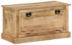 vidaXL Bancă de depozitare pantofi, 85x40x45 cm, lemn masiv de mango (337827)