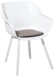 Madison Pernă de scaun de bucătărie Panama, gri taupe, 40x40 cm SOPHB222 (434742)
